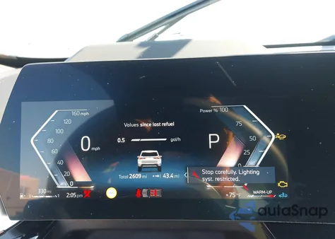 2025 BMW X1 xDrive28I z USA, uszkodzony, nr VIN WBX73EF02S5288879